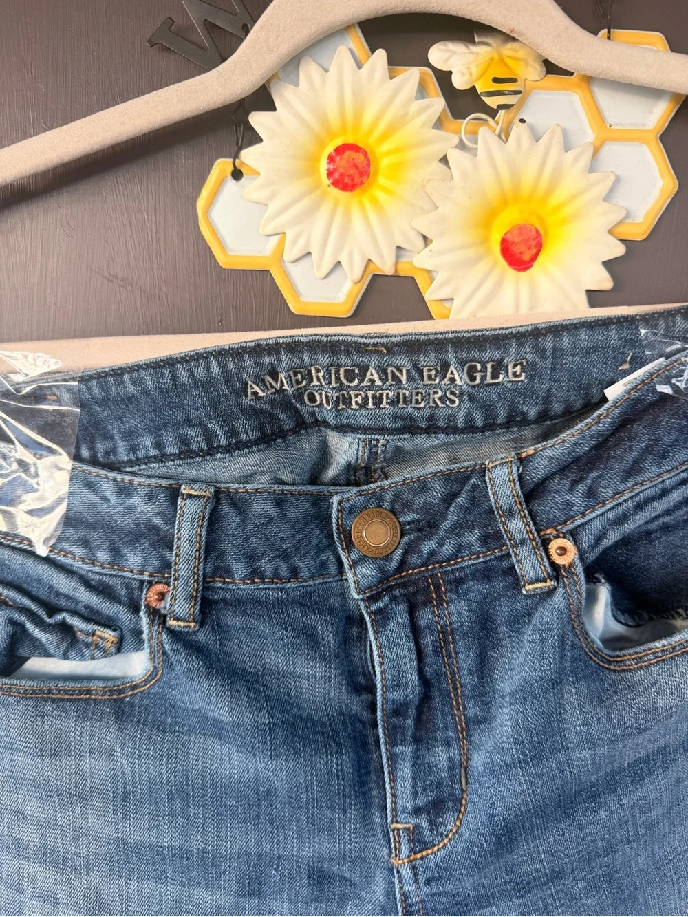 American Eagle Outfitters Light Blue Boyfriend Jeans